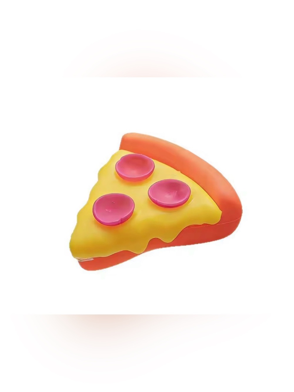 NeeDoh Squeezza Yellow & Pink Pizza Slice Stress Toy - Picture 4 of 4
